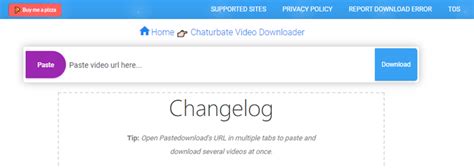 Chaturbate Video Downloader