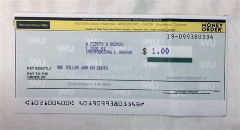 cheapest way to get a money order