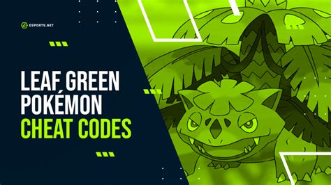 Cheat Code For Leaf Green