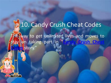Cheat Codes For Candy Crush