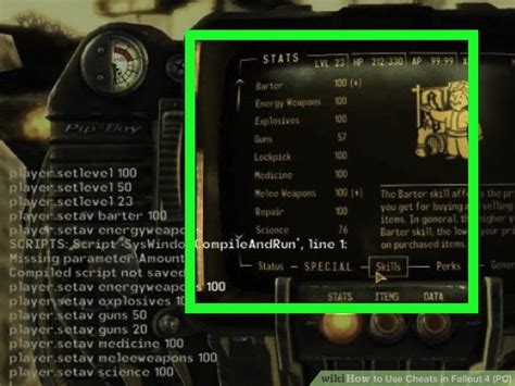 Cheat Codes For Fallout 4