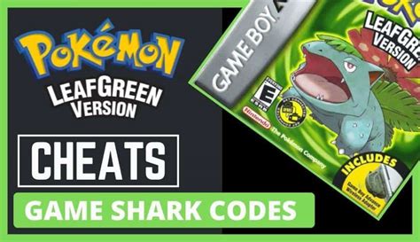 Cheat Codes In Pokemon Leaf Green