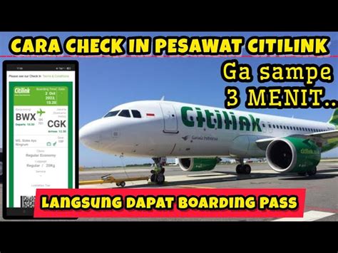 check in citilink | Get Citilink Promotion and Cheap Flight Tickets