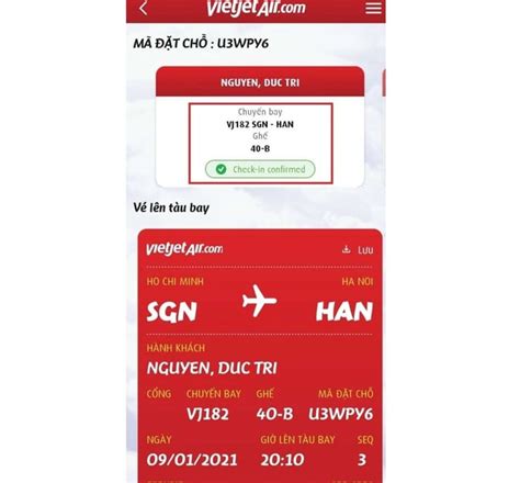 check in vietjet | Hng dn 3 Cch checkin v my