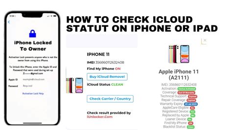 Check Status Icloud