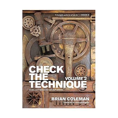 Check The Technique More Liner Notes For Hip Hop J