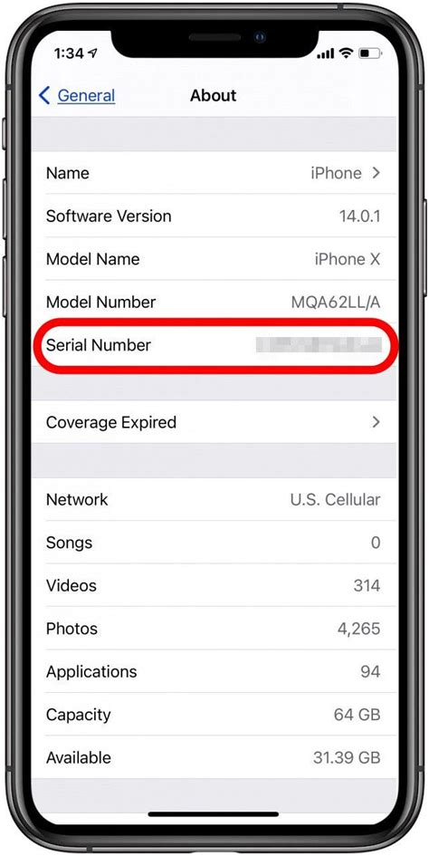Checking Serial Number On Iphone