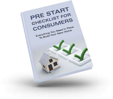checklist for residential consumers