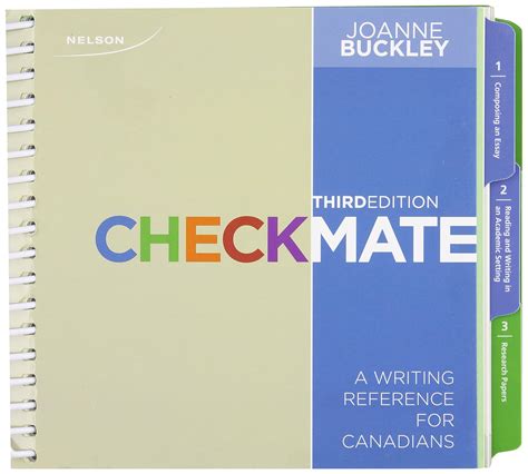 Checkmate A Writing Reference For Canadians