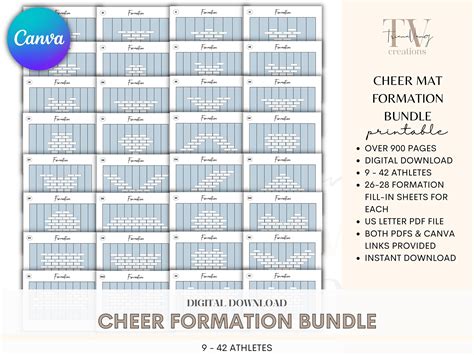cheer formations for 19