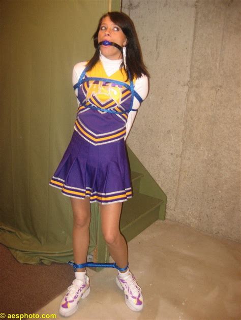 Cheerleaders Gagged