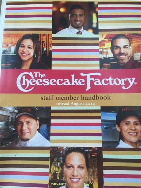 Full Download Cheesecake Factory Employee Handbook 