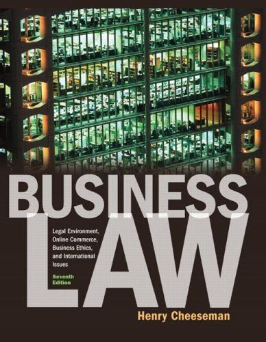 Download Cheeseman Business Law 7Th Edition 