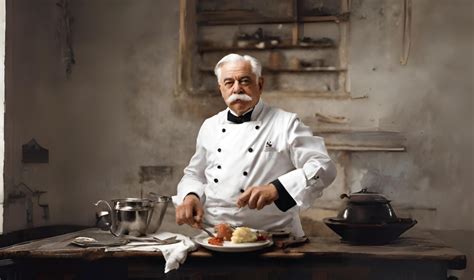 Chef Auguste Escoffier