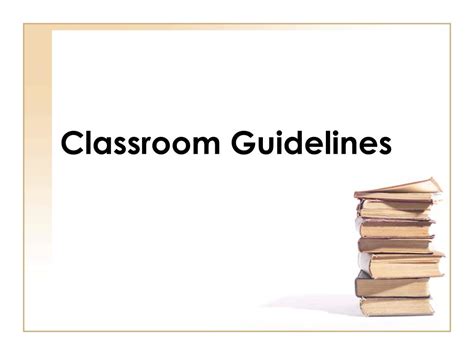 chelonnda seroyer classroom guidelines examples