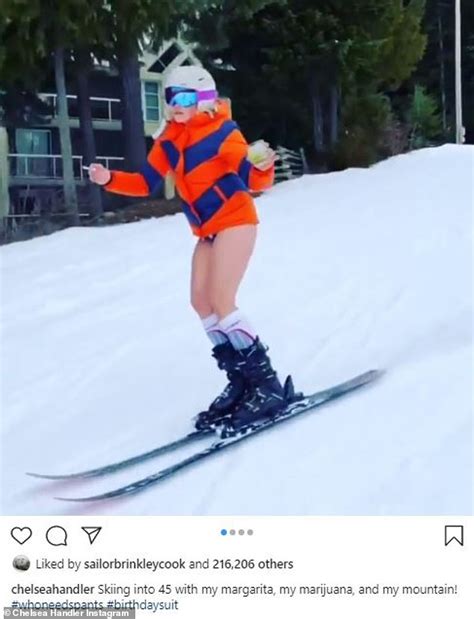 chelsea handler skis nude