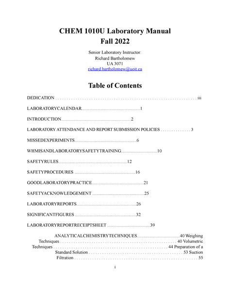 Download Chem 1010 Lab Manual Answers Chattanooga Stste 