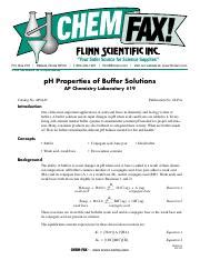 Read Online Chemfax Ph Buffer Solutions Lab Answers 