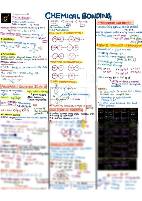 Chemical Bonding Notes And Study Guide Answers Full Download