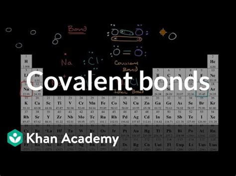 Chemical Bonds Chemistry Library Science Khan Academy Bonding Basics Worksheet - Bonding Basics Worksheet