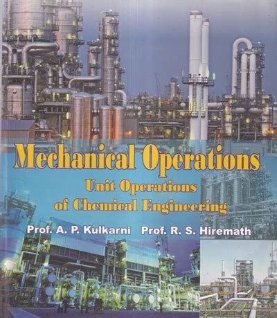 Chemical Engineering Mechanical Operations
