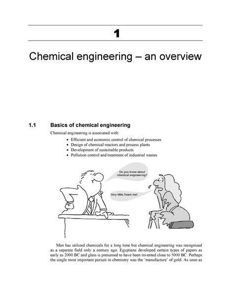 Chemical Engineering Notes