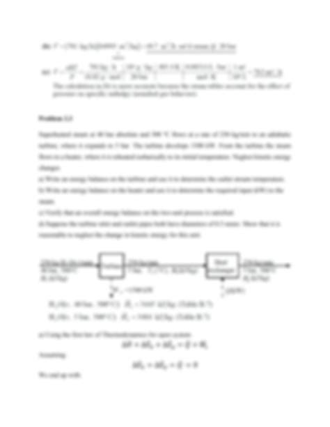 chemical engineering thermodynamics solved problems manual