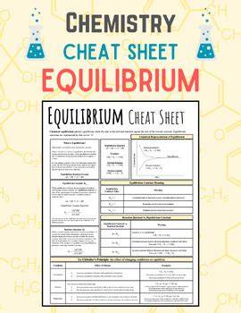 chemical equilibrium chemistry study guide answers
