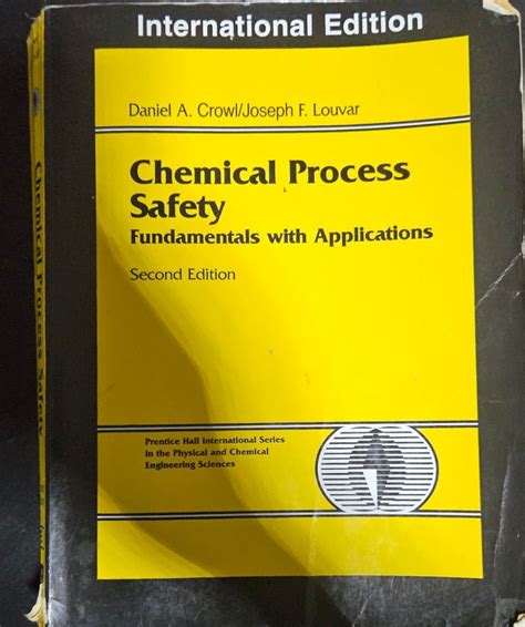 Chemical Process Safety 2nd Edition Solution