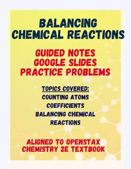 chemical reactions guided practice problems 2 answers