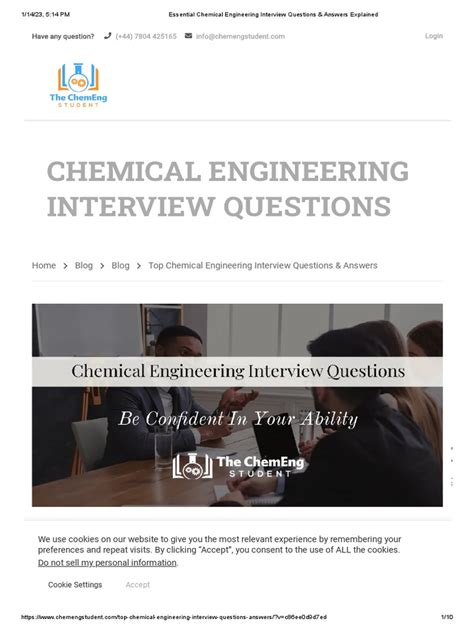 Read Chemical Engineering Interview Questions And Answers For Freshers File 