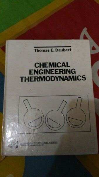 Download Chemical Engineering Thermodynamics Thomas E Daubert 