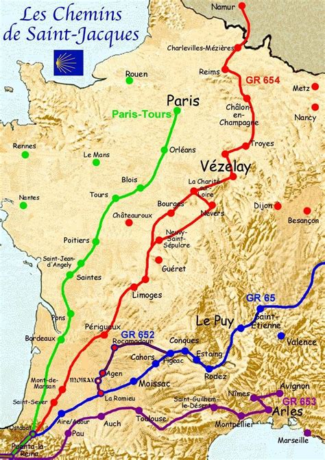 Chemin De Saint Jacques De Compostelle