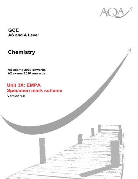 chemistry as unit 3x 2014 empa