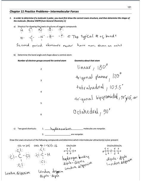 chemistry chapter 11 practice problems answers