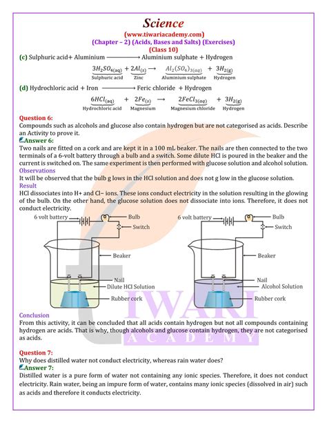 Chemistry Class 10 Chapter 2 Notes