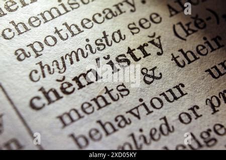 Chemistry Dictionary Jar