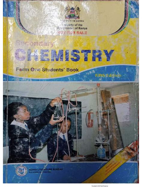 Chemistry Form1 Klb Notes