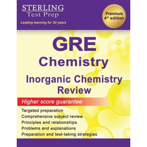 chemistry gre subject test