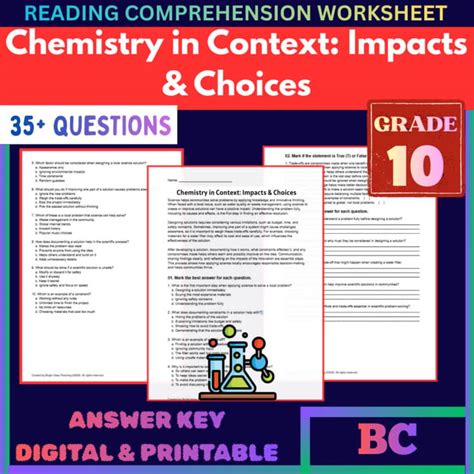 chemistry in context answer key