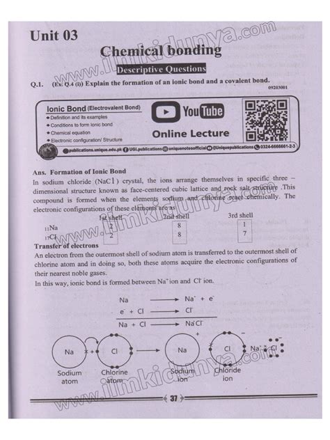 Chemistry Ninth Class Notes