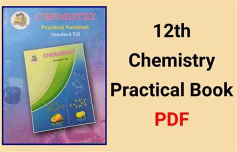 Chemistry Practical Book Class 12th