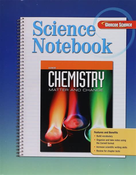 chemistry science notebook student edition glencoe
