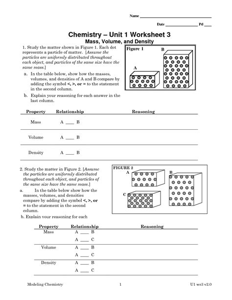 Chemistry Unit 2 Worksheet 1   Introduction To Chemistry Worksheets And Lessons - Chemistry Unit 2 Worksheet 1