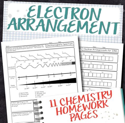 Chemistry Unit 4 Electron Arrangements Homework Pages Store Aufbau Diagram Worksheet - Aufbau Diagram Worksheet