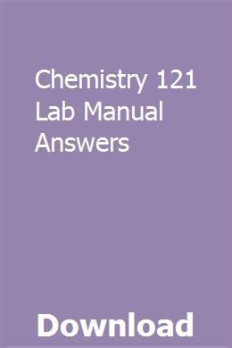 Read Online Chemistry 121 Lab Manual Answers 