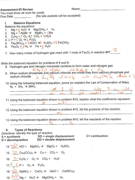 Read Online Chemistry 2Nd Semester Study Guide Part 1 