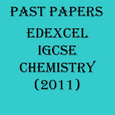 Full Download Chemistry Igcse Past Papers 2011 