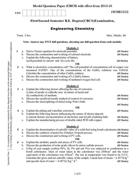 Download Chemistry Isa Paper 1 