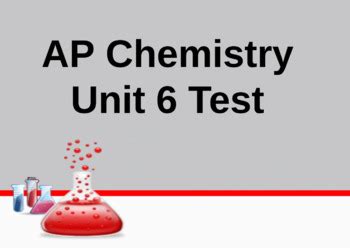 Read Online Chemistry Unit 6 Test Answer Key 